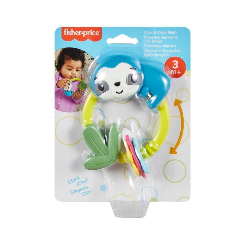 Fisher-Price Mattel Animal Rings Assorted Models, Multicolor (HJW11)