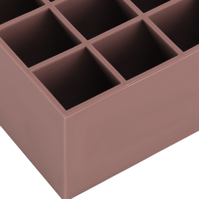 Lipstick Holder Cosmetic Makeup Desk Lipstick Display Stand Organizer Storage