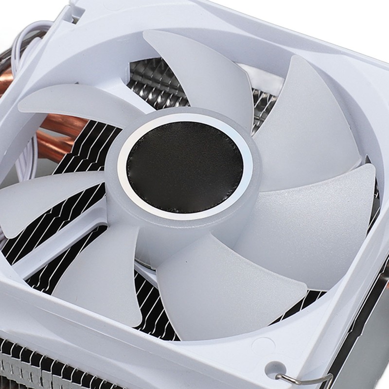 CPU Air Cooler 3.5in 4 Heat Pipes 3pin 12VDC 48CFM