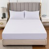 EV Dekor®MF123 Fitted Sheet Double, White - Deep Pocket Bedsheet