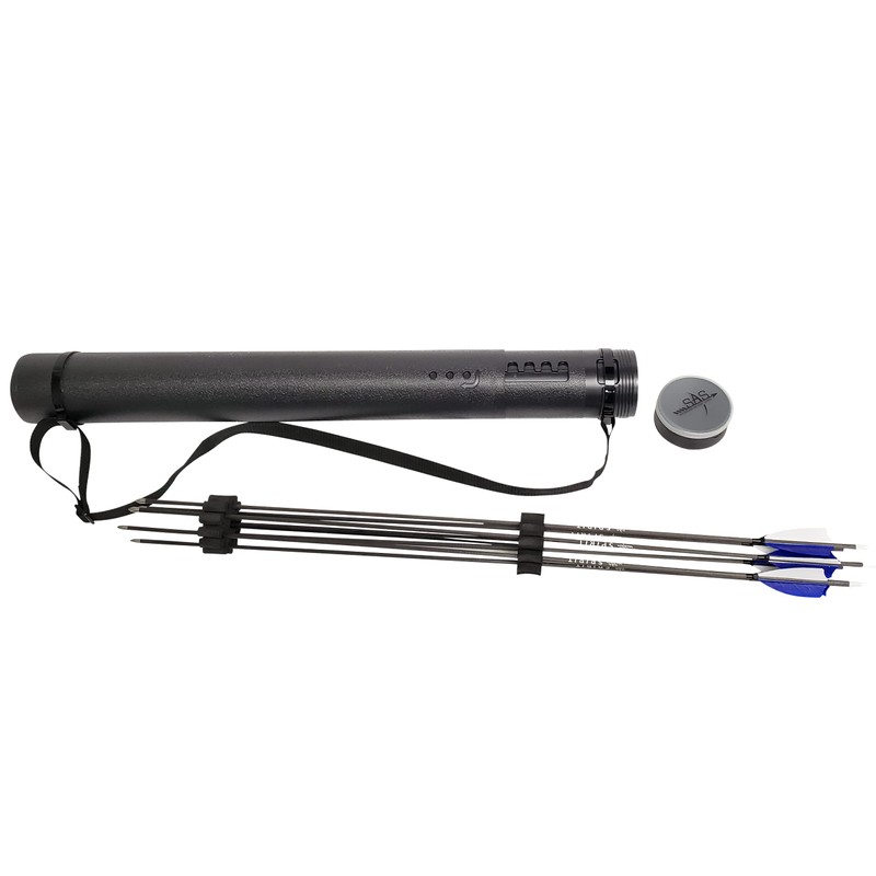 SAS Adjustable Archery Arrow Case Carrier with Strap (Tube with