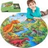 Civaner 70 Pieces Floor Puzzles for Kids Large Puzzles for