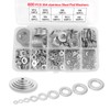 600 Pieces 304 Stainless Steel Flat Washers Set, Washers for