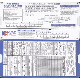hvaccharts.com Air Duct Sizing Calculator HVAC Cooling