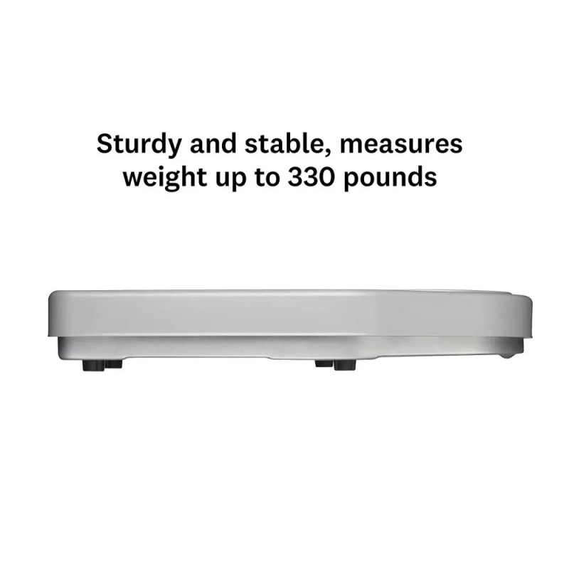 Thinner Extra-Large Dial Analog Precision Bathroom Scale Up to 330