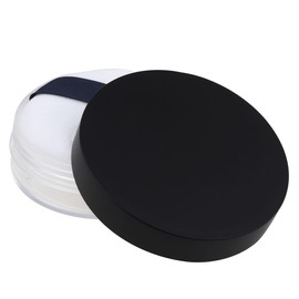 Recipiente para Polvo Suelto Reutilizable con Esponja Estuche Compacto para Maquillaje y Viaje para Cosméticos y Polvo Corporal