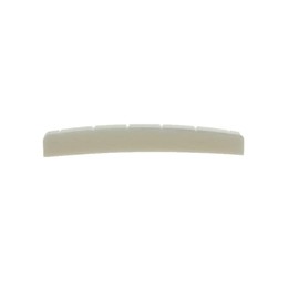 KAISH 42x3.2mm Curved Bottom Pure Cattle Bone Electric Guitar Nut for Strat Tele Guitars