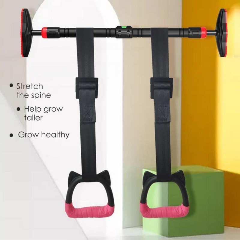 Gymnastics Rings for Kids Home Exercise Rings Pull Up Rings
