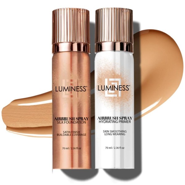 LUMINESS LUMINESS Silk Airbrush Spray Foundation & Primer Kit -