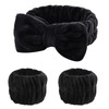 Fmeida Skincare Headband, Spa Headband for Washing Face,Wrist Bands and