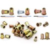 LBY 170pcs Carbon Steel Rivet Nuts,M4/5/6 /8 Thread Insert Nutsert