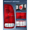 Nilight Nilight Taillight Assembly Compatible with Ford 1997 1998 1999