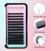VAVALASH W-shaped Eyelash Extension 4D Premade Fans 0.07 M Curl