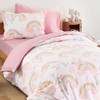 SLEEP ZONE Kids Duvet Cover Set Twin Size 2 Pieces