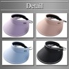 Buzz Selection CAP261 Women's Visor Cap, One Color Hat, Golf,