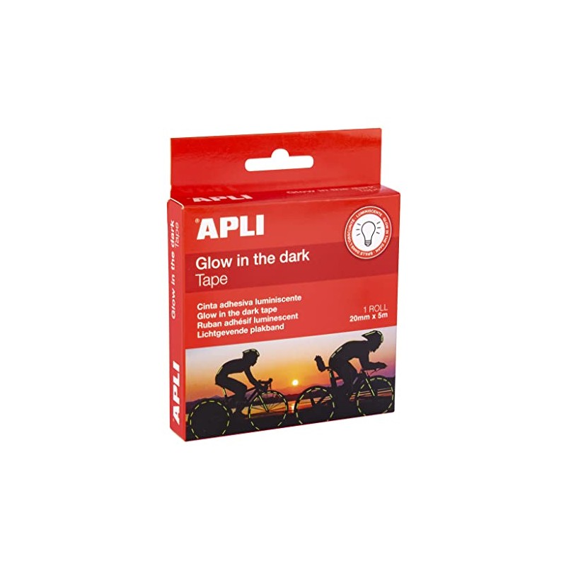 APLI 19235 - Glow in the Dark Luminescent Tape -