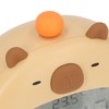 Capybara Alarm Clock for Kids, Rechargeable Tabletop Alarm Clock with