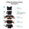 ECOHUB Running Vest with 2L Water Bladder, Lightweight Adjustable 6-Pocket