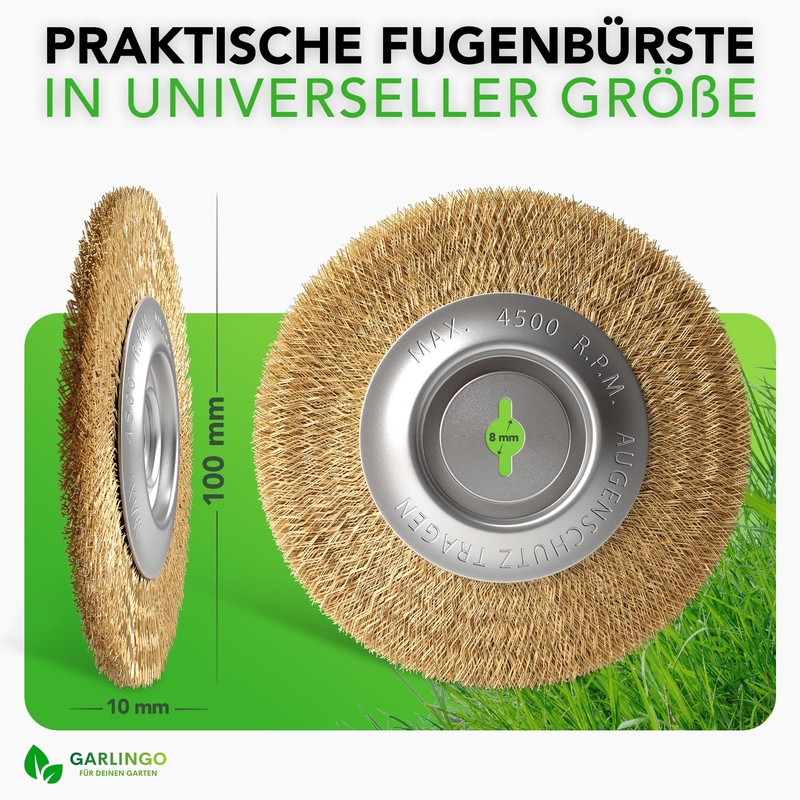 GARLINGO Joint Brush, Compatible with Einhell BG-EG 1410, GC-EG 1410,