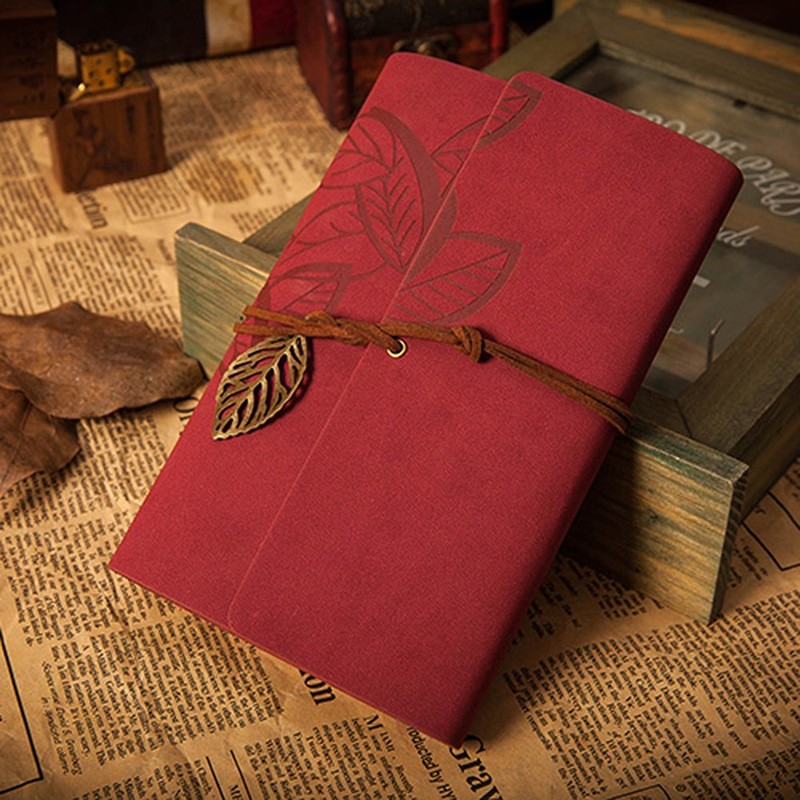 EvZ 5 Inch Mini Vintage Leather Journal, Pocket Size Refillable