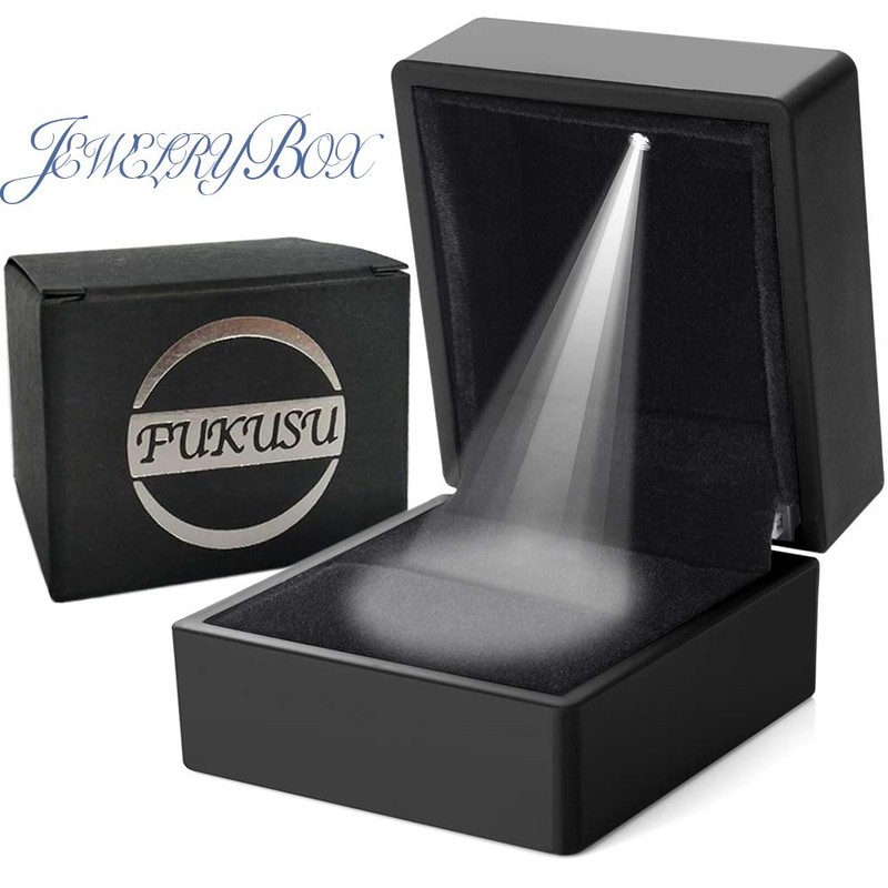 Proposal LED Ring Case, Ring Case, Jewelry Storage, Anniversary Gift