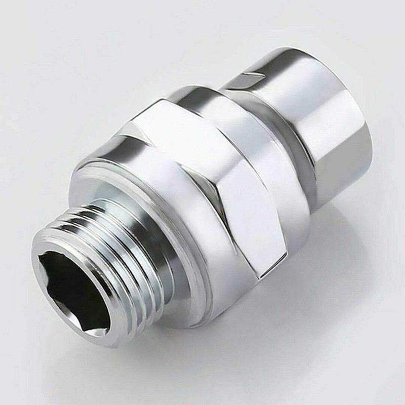 Katigan Brass Chrome Ball Joint Shower Arm Head Angle Adjustable