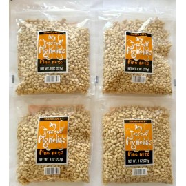 Trader Joe's 4 Packs of New Trader Joe's Dry Toasted Pignolias Pine Nuts 8oz Each X 4 Bags