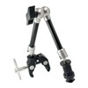 Clamp w/ 1/4" and 3/8" Thread and 9.8 Inches Adjustable