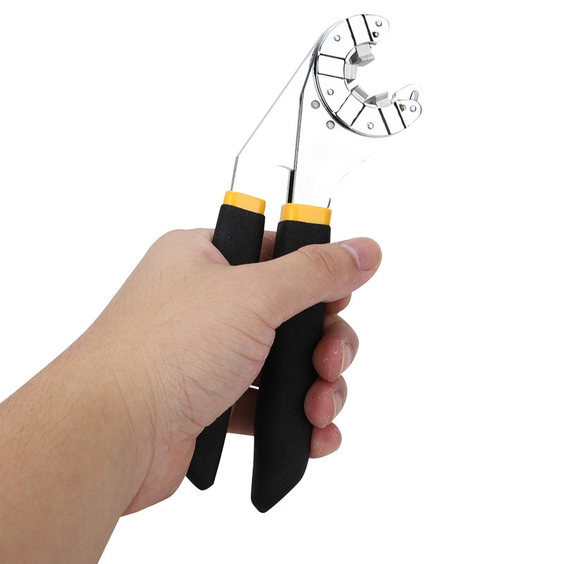 8 Inch Multifunction Universal Wrench Adjustable Hex Spanner Grip Pliers