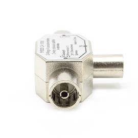 cablepelado T-Splitter Coaxial Cable Male Grey