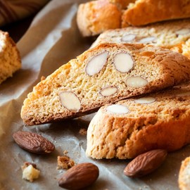 Belli - Almond Cantuccini Biscotti (250g, Pack of 2) | Gourmet Artisan Biscuits From Tuscany