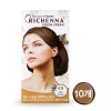 Lichena 리체나 칼라크림 헤나 염색약(10개입) [리체나 칼라크림 5N자연갈색] Riceena Color Cream Henna Dye (Pack of 10) [Riceena Color Cream 5N Natural Brown]