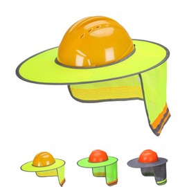 UNCO Hard Hat Sun Shield, Mesh Sunshade, Visor, Neck Shade