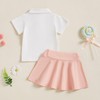 Toddler Baby Girl Golf Outfit Hole in One Active Polo
