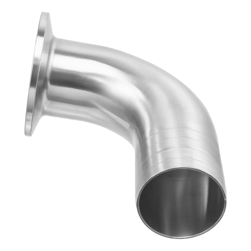 Goldpea Stainless Steel 304 Sanitary Hose Fitting Single Barb 90