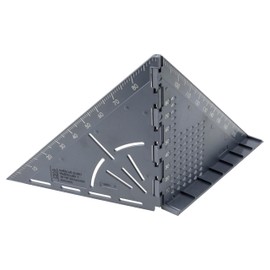 wolfcraft Vario 3D Measuring and Marking Angle I 5209000 I Foldable Project Helper for Measurements on Flat Surfaces and Three-Dimensional workpieces
