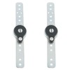 TAODAN 2PCS Sofa Function Adjustable Hinges Return 90 to 190