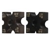2PCS Cutting Die Set 48 44 2872 1/4inch 3/8 Inch