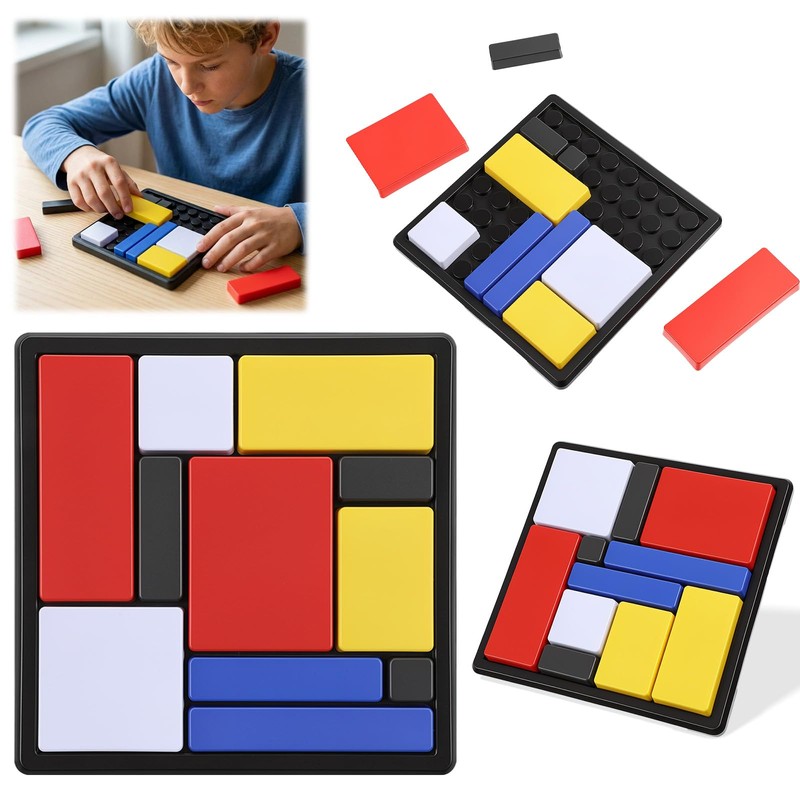 Logic Puzzle Brain Teaser 88 Challenges Brain Training Toy Portable