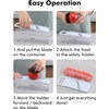 Geedel Mandoline Slicer for Kitchen, Potato Onion Slicer Vegetable Cutter,
