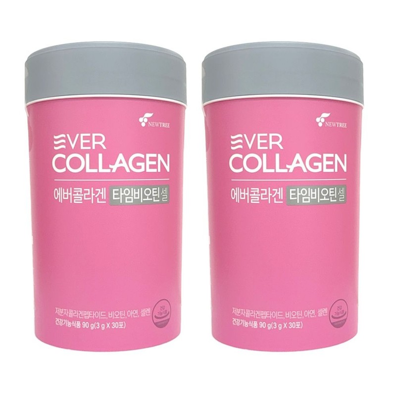 Ever Collagen Cell 3g x Ever Collagen_Time Biotin Cell_30 packets