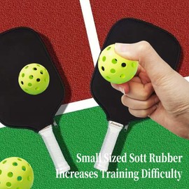 GRSECPO Mini Pickleball Practice Balls Warm Up Fast,Perfect Solo or Partner Gift for All Ages & Skills,Boost Reflexes & Hand-Eye