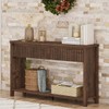 BON AUGURE Console Table with 2 Drawers, 47In Entryway Table