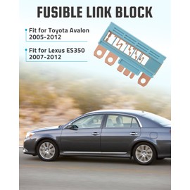 JUWEVAZU Fusible Link Block Assembly 82620-07090 Fit for Toyota Avalon 2005-2012 Fit for Lexus ES350 2007-2012, Multi Link Fuse Replace 8262007090