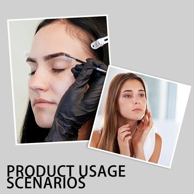 3PCS Eyebrow Scissors with Comb, Eyebrow Scissors for Women and