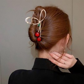 FASELE Hair Claw Hair Clip, Casual, Cute, Simple, Hair Accessory, Hair Clip, Popular, Korean Style, Stylish Gift, Women's, Office, Hair Ornament, Stylish, Elegant, Fashionable, Mother's Day Gift