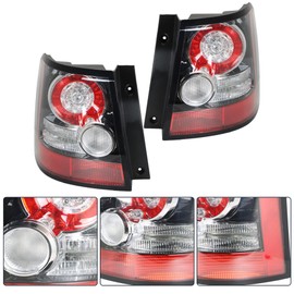 Silscvtt Rear Brake Tail Lights Assembly Replacement for 2005-2013 Land Rover Range Rover Sport Driver and Passenger Side Tail Lamps LR015290 LR043996