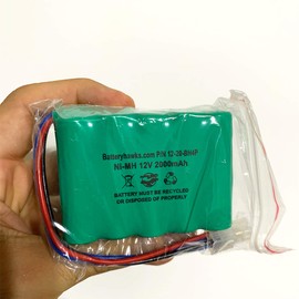 C-300 P-300 Prism Medical Fixed Portable Ceiling Lift 10/VH1800AA Battery 12v 2000mah Ni-MH