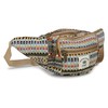 Hemp Fanny Pack,Adjustable Waist and Multiple Pockets,Waist Bag & for