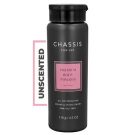 Chassis for Her Women's Premium Unscented Body Powder
